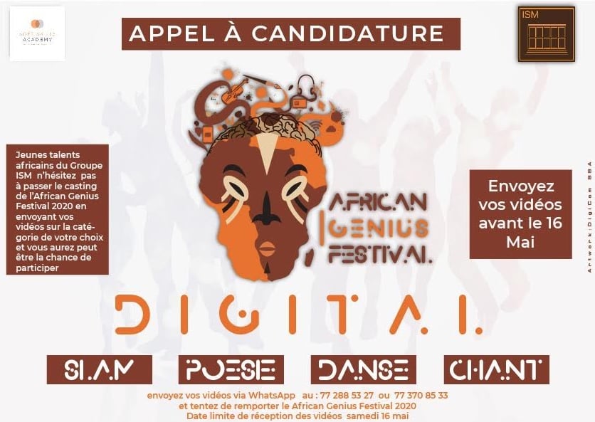 African Online Genius Festival du Groupe ISM African Online Genius Festival du Groupe ISM