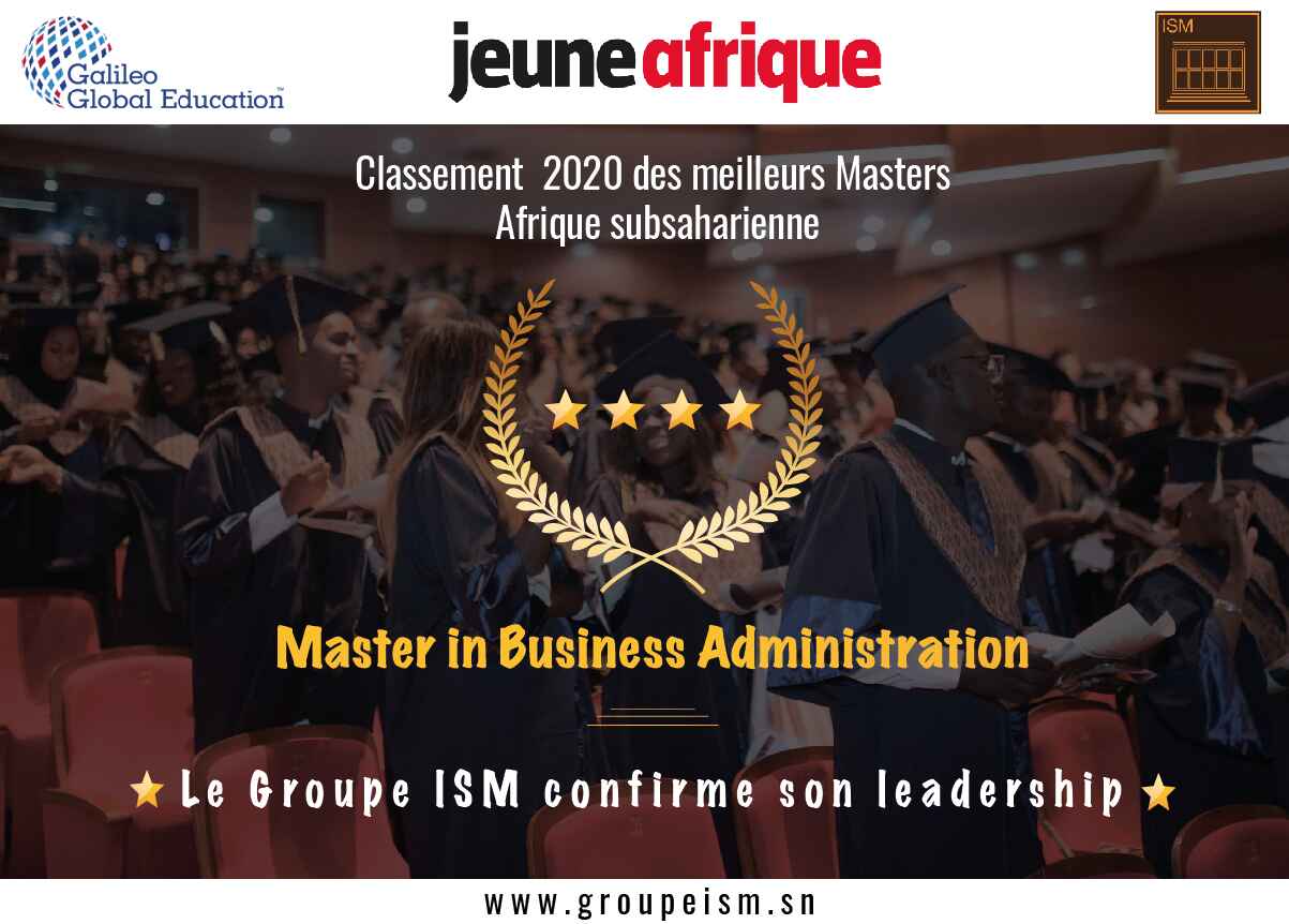Groupe ISM - JA 2020
