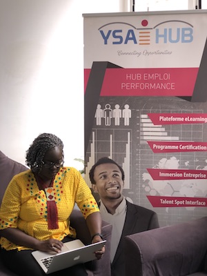 Gnagna konaté co-fondatrice et directrice de YSA HUB à l'ISM