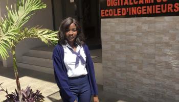 Cathy Diouf, challengeuse et entrepreneuse étudie à l'ISM